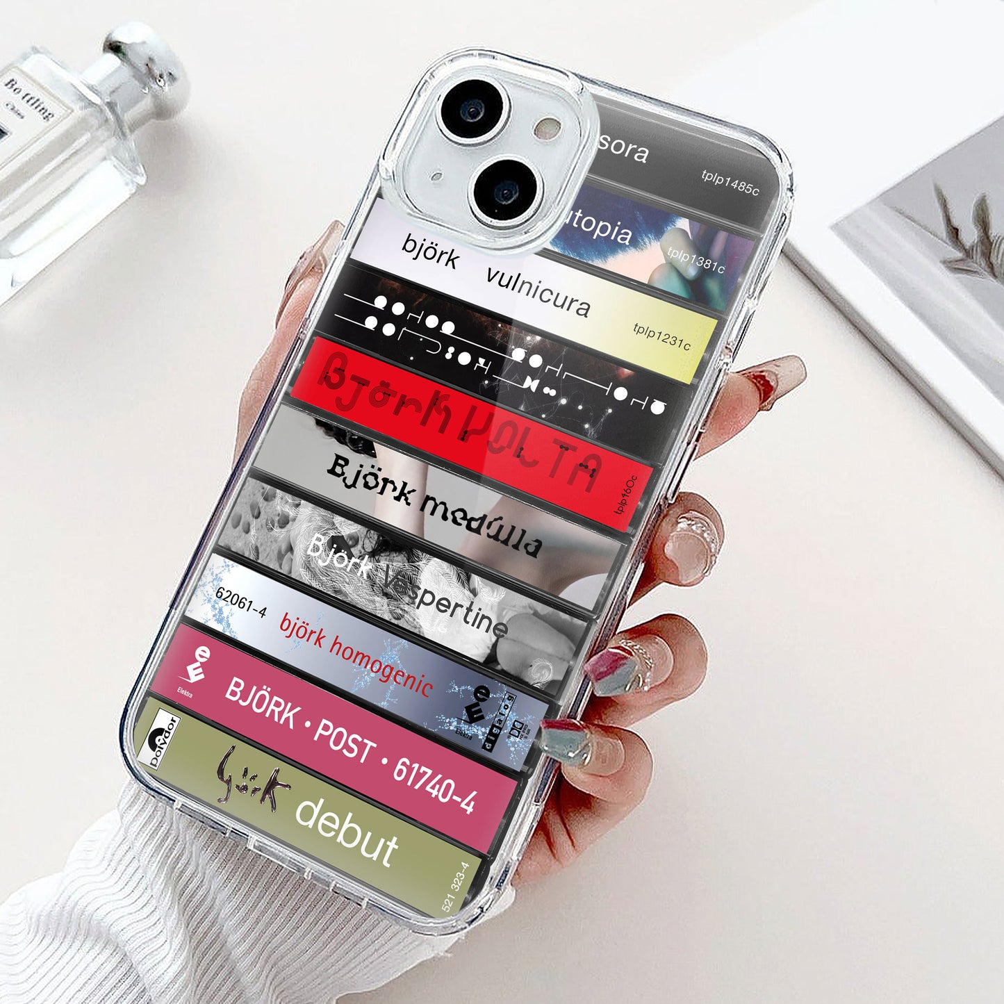 Björk Albums Cassette Collection Retro Phone Case