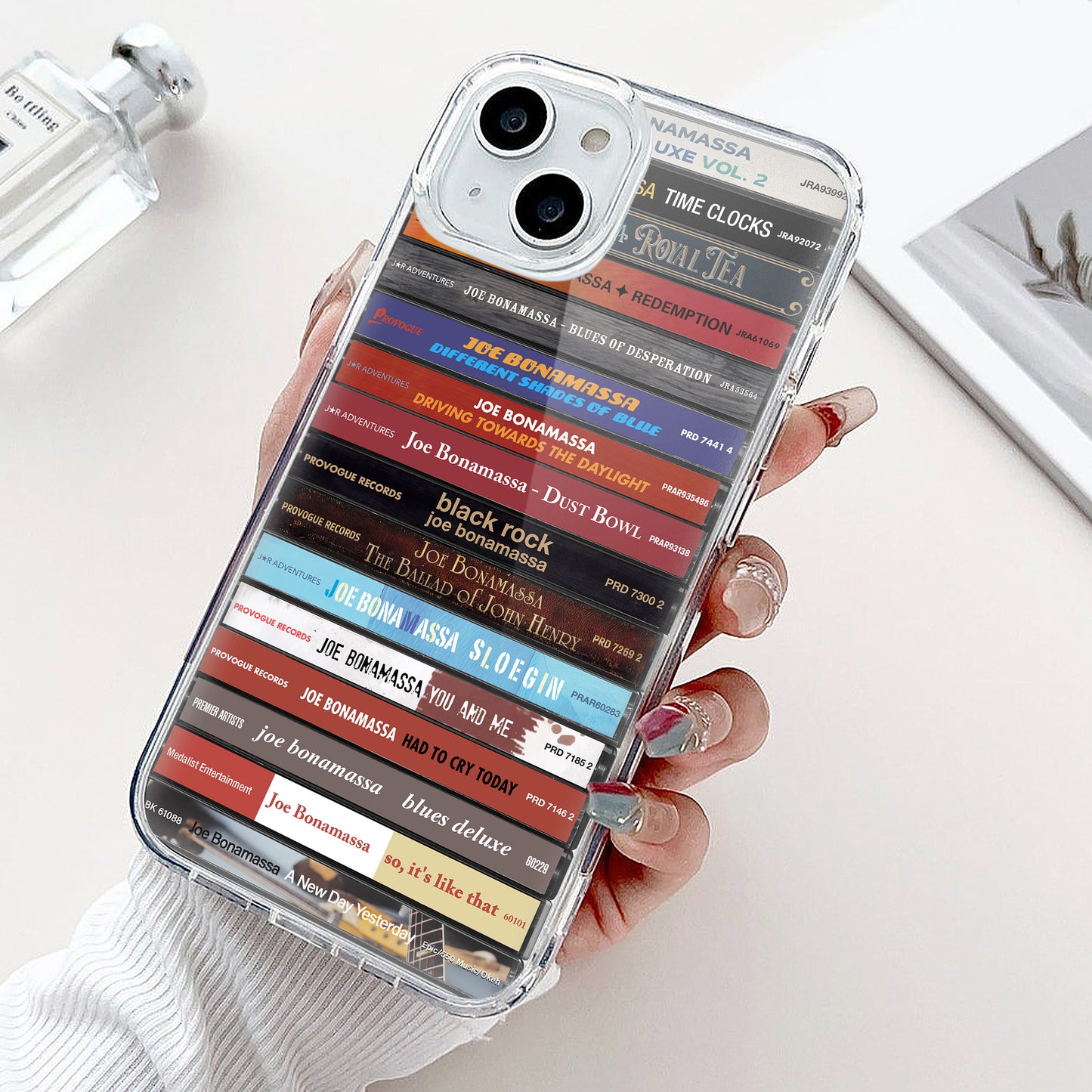 Joe Bonamassa Albums Cassette Collection Retro Phone Case
