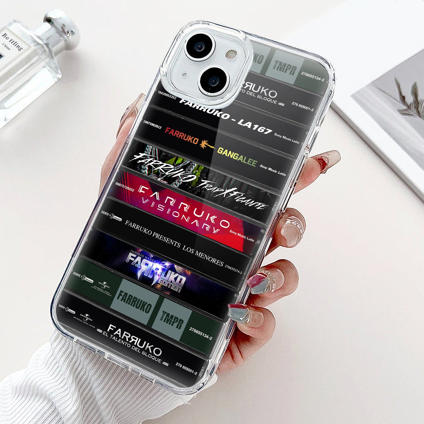 Farruko Albums Cassette Collection Retro Phone Case