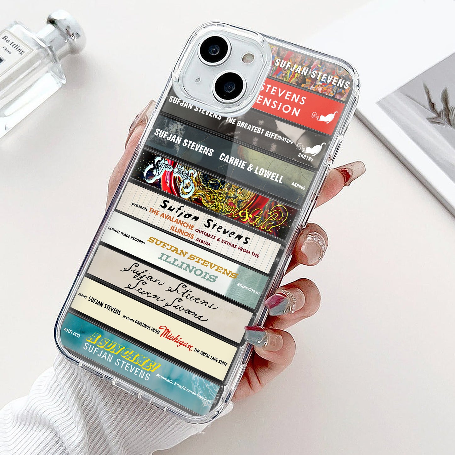 Sufjan Stevens Albums Cassette Collection Retro Phone Case