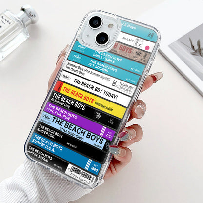 The Beach Boys Albums Cassette Collection Retro Phone Case