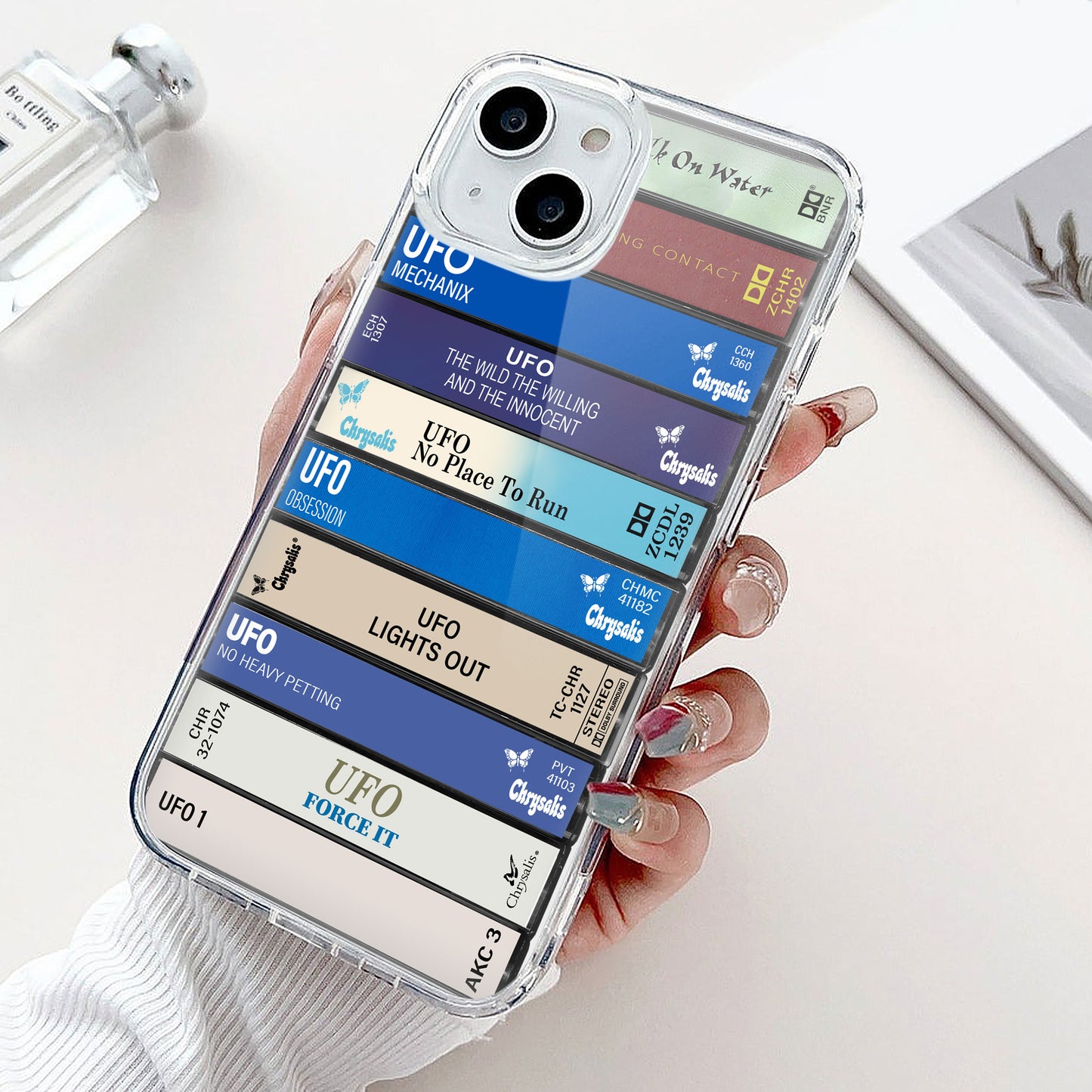 UFO Albums Cassette Collection Retro Phone Case