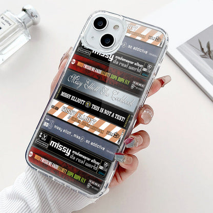 Missy Elliott Albums Cassette Collection Retro Phone Case