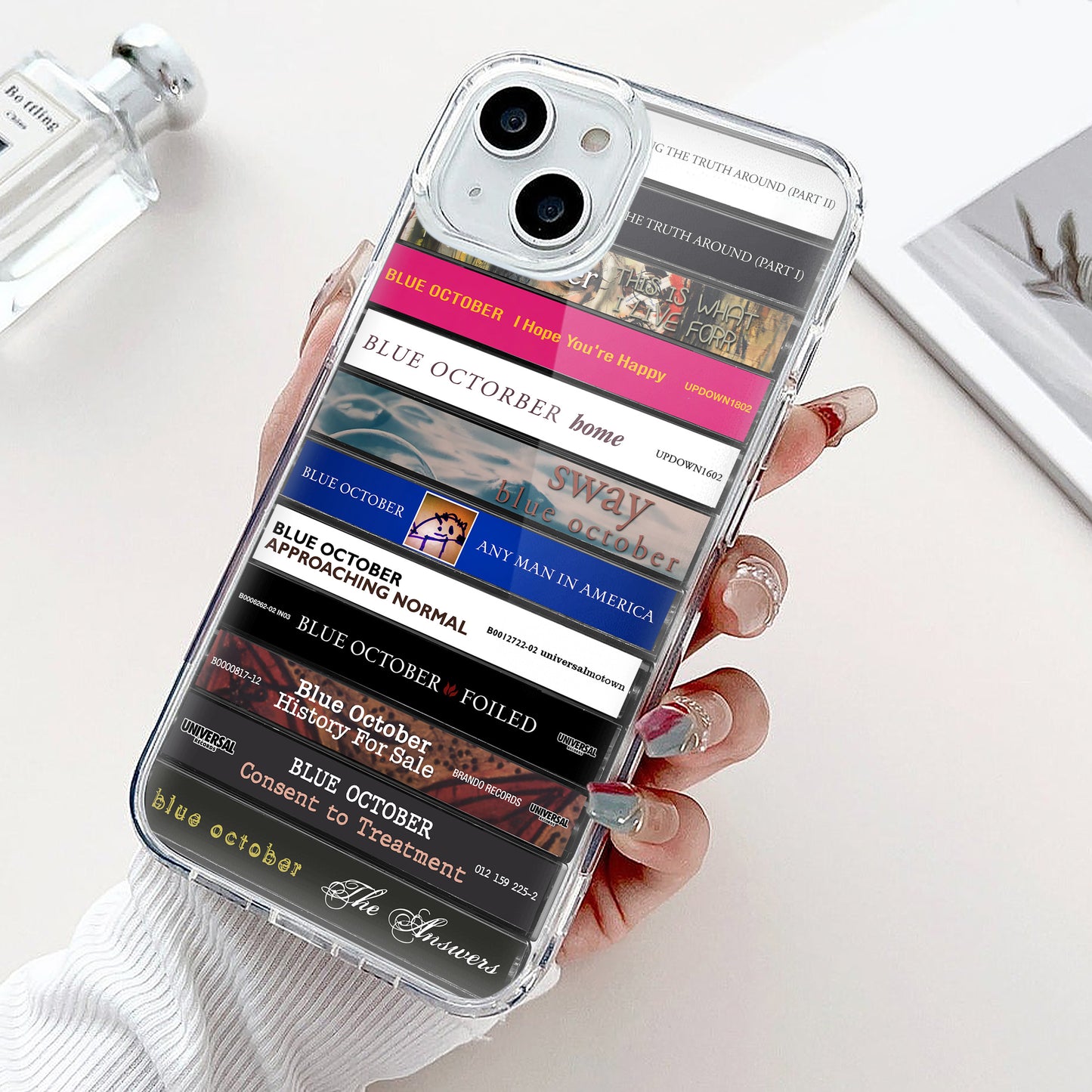 Blue October Albums Cassette Collection Retro Phone Case
