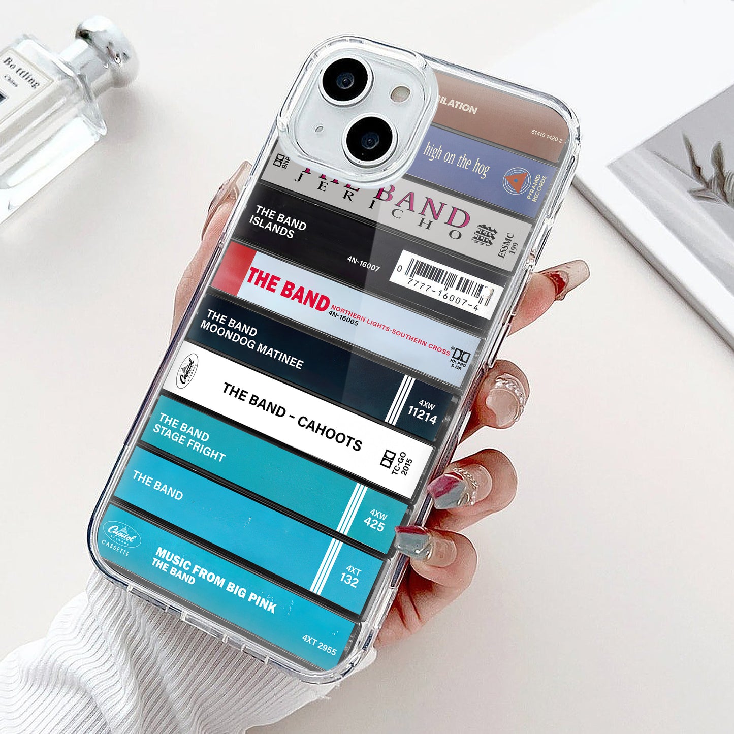 The Band Albums Cassette Collection Retro Phone Case
