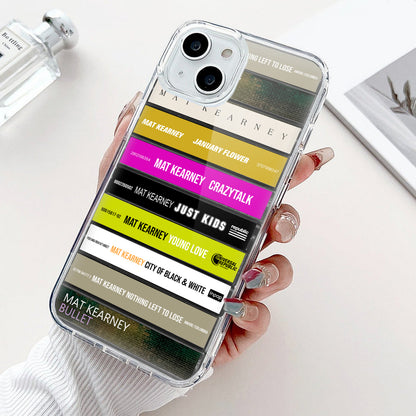 Mat Kearney Albums Cassette Collection Retro Phone Case