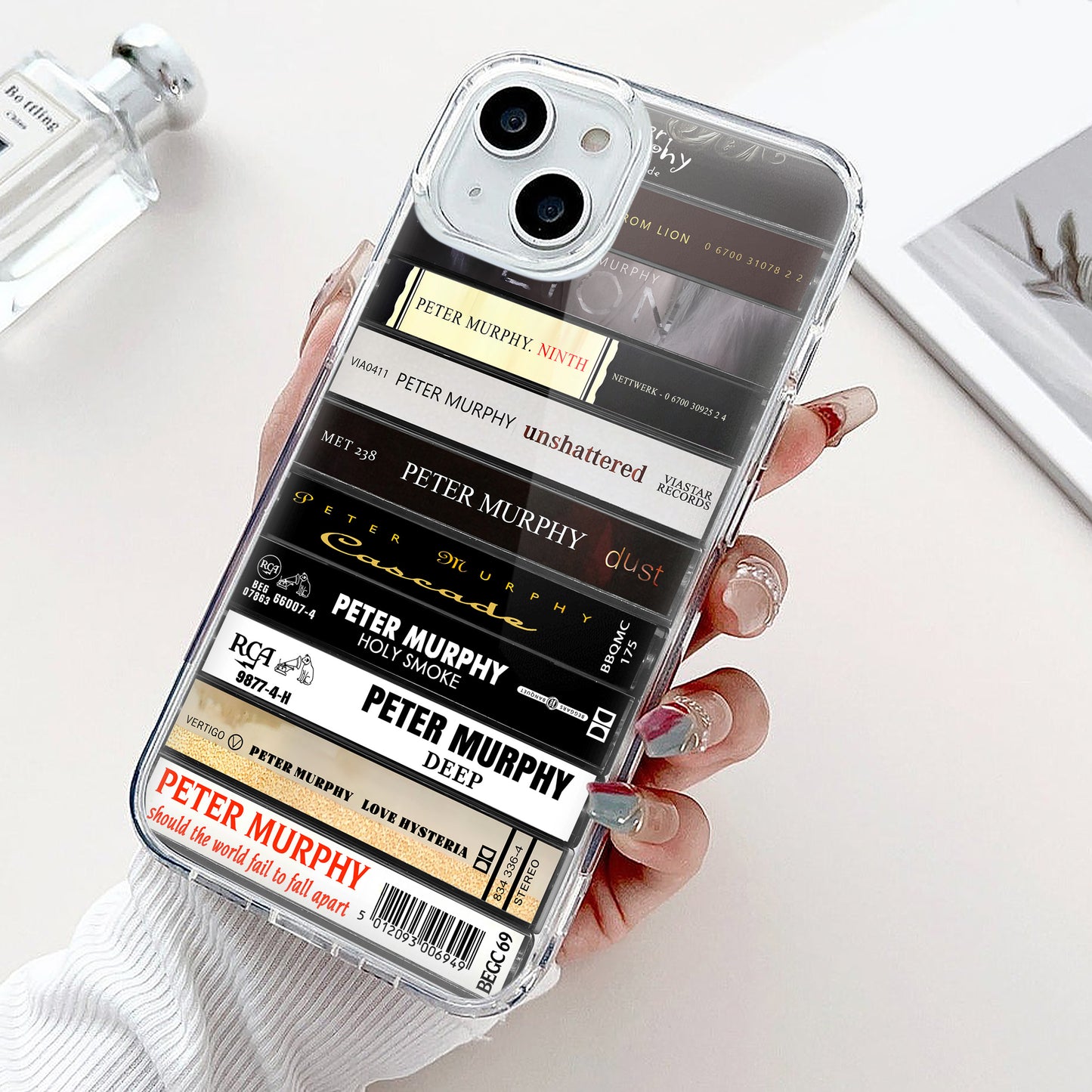 Peter Murphy Albums Cassette Collection Retro Phone Case