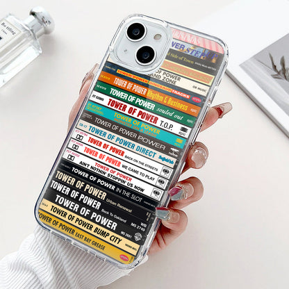 The Tower of Power Albums Cassette Collection Retro Phone Case