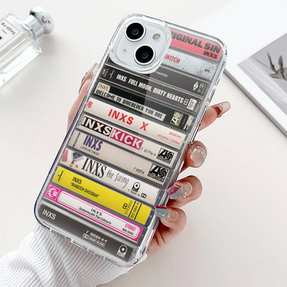 INXS Albums Cassette Collection Retro Phone Case