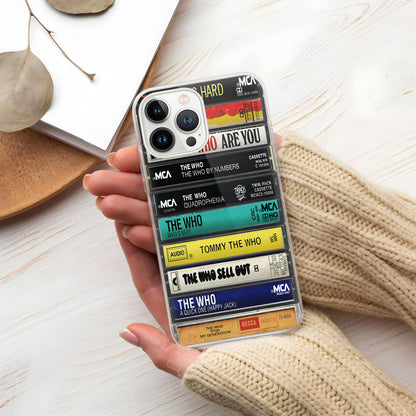 The Who Albums Cassette Collection Retro Phone Case