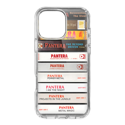 Pantera Albums Cassette Collection Retro Phone Case