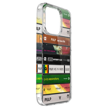 Pulp Albums Cassette Collection Retro Phone Case