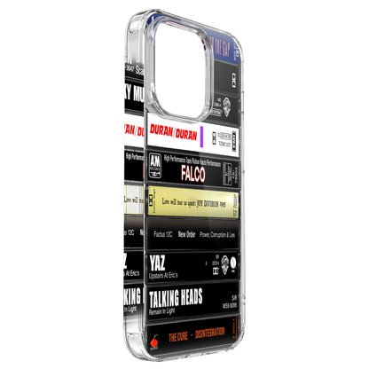 New Wave Music Albums Cassette Collection Retro Phone Case