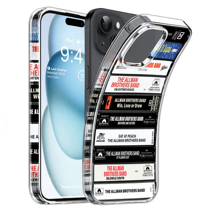 The Allman Brothers Albums Cassette Collection Retro Phone Case