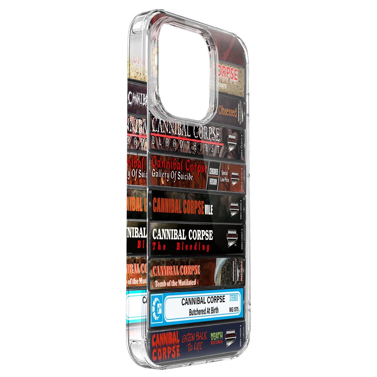 Cannibal Corpse Albums Cassette Collection Retro Phone Case