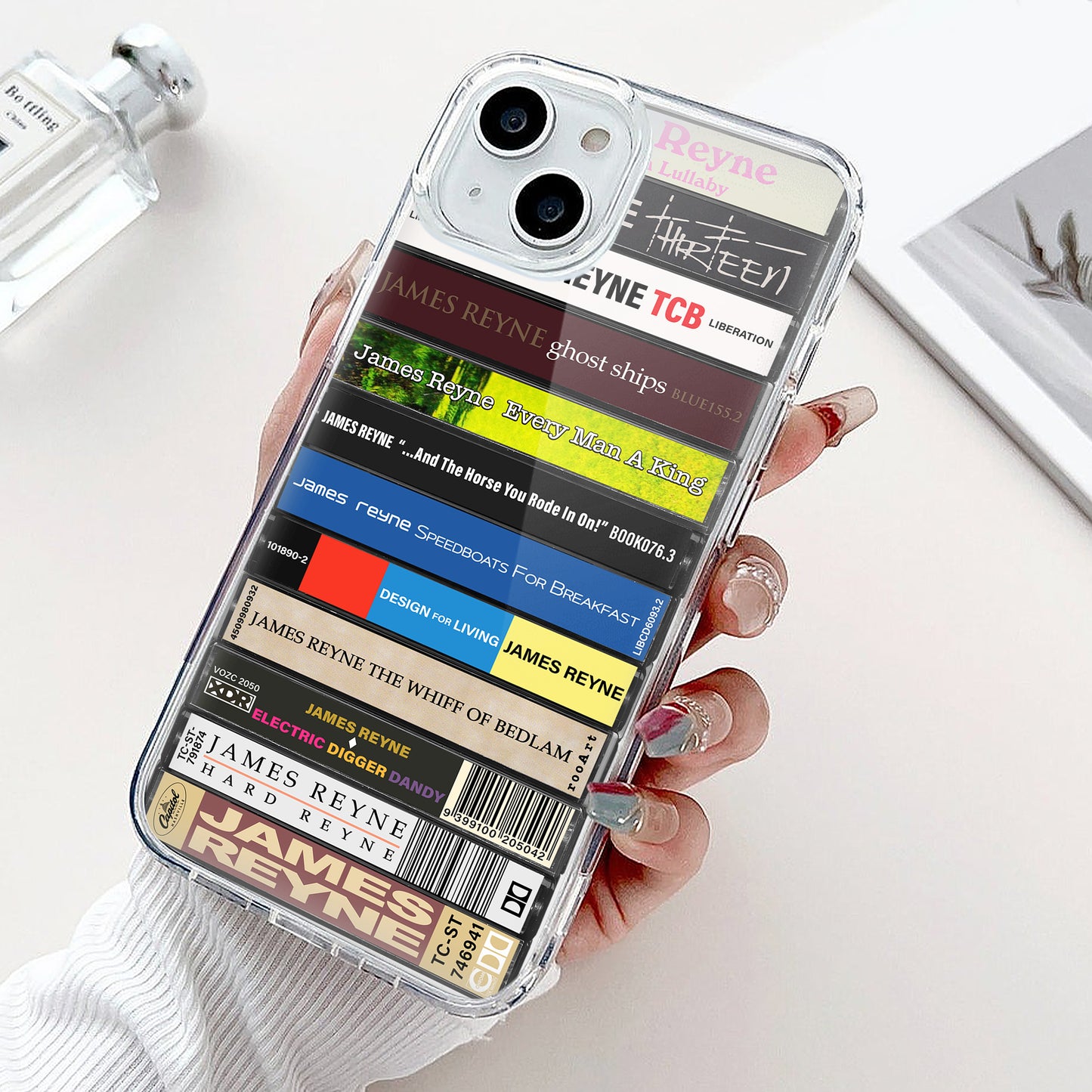 James Reyne Albums Cassette Collection Retro Phone Case