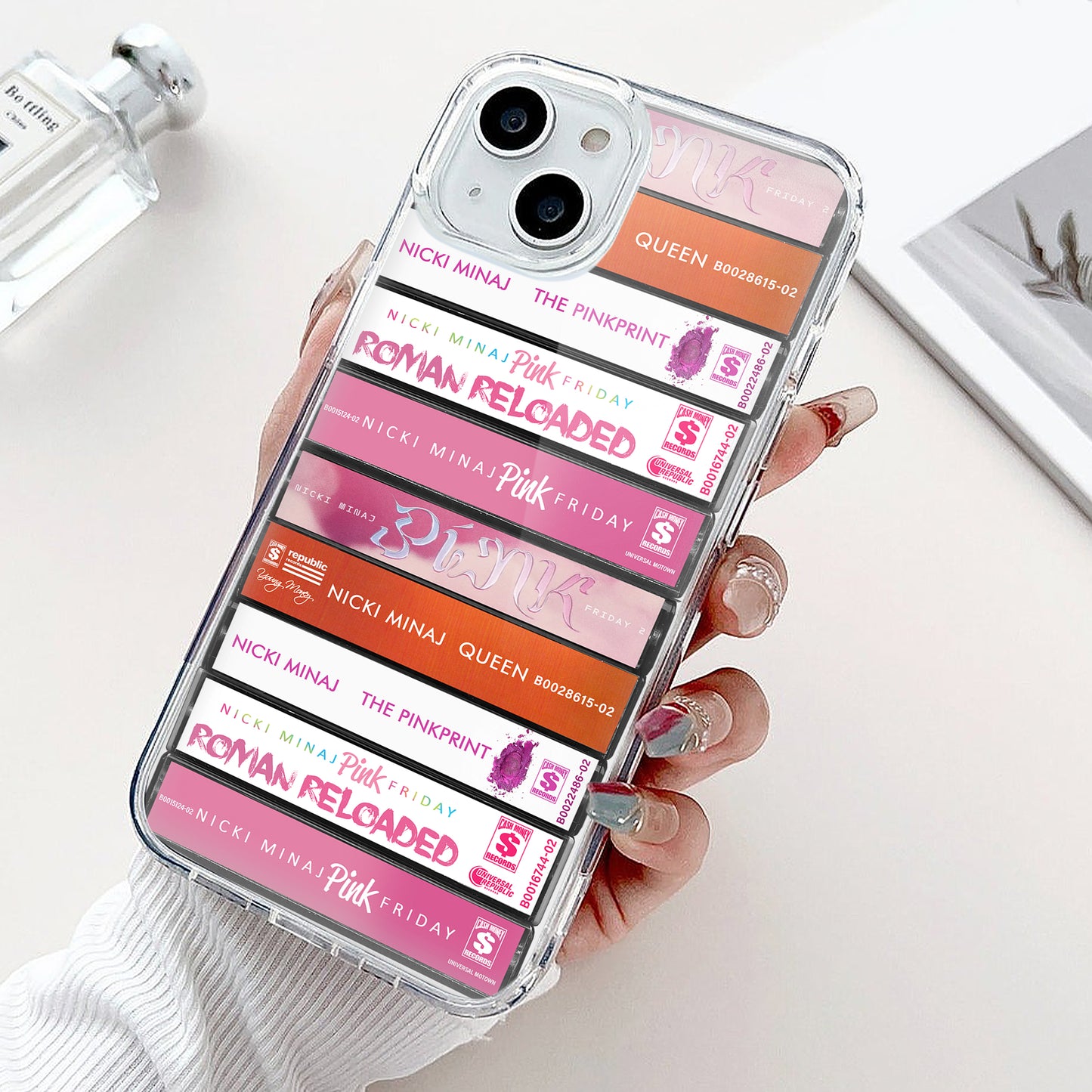 Nicki Minaj Albums Cassette Collection Retro Phone Case