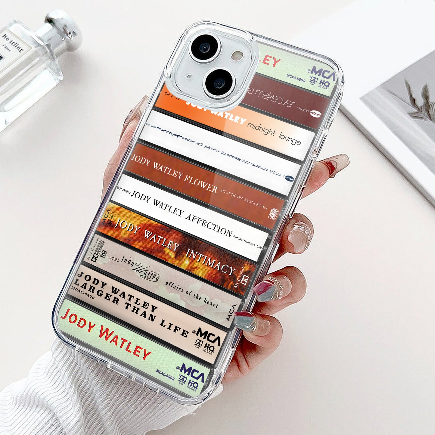 Jody Watley Albums Cassette Collection Retro Phone Case