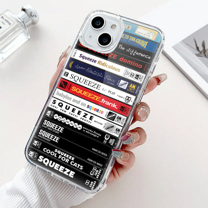Squeeze Albums Cassette Collection Retro Phone Case