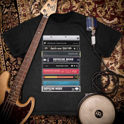 Depeche Mode Albums Cassette Retro Collection Premium Unisex T-Shirt