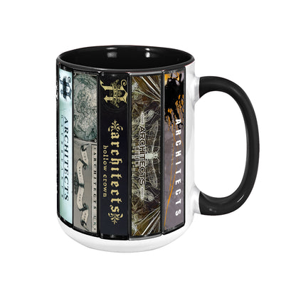 Architects Albums Cassette Collection Retro Accent Mug