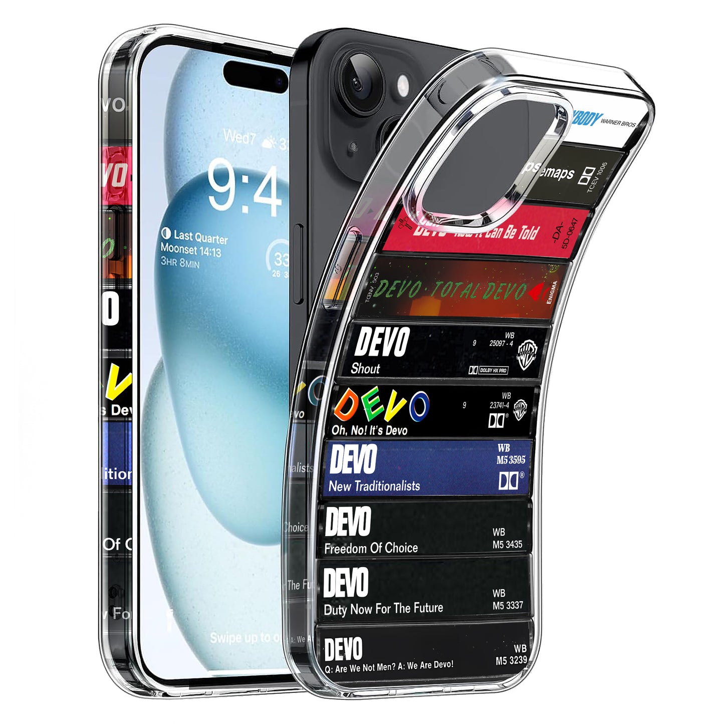 Devo Albums Cassette Collection Retro Phone Case
