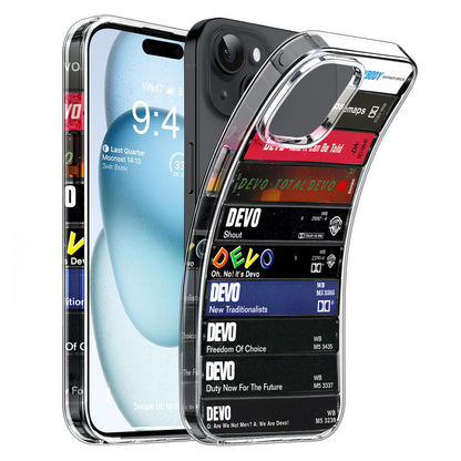 Devo Albums Cassette Collection Retro Phone Case