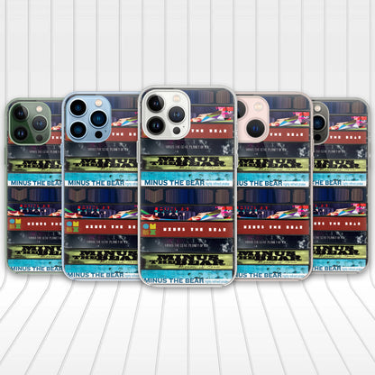 Minus the Bear Albums Cassette Collection Retro Phone Case