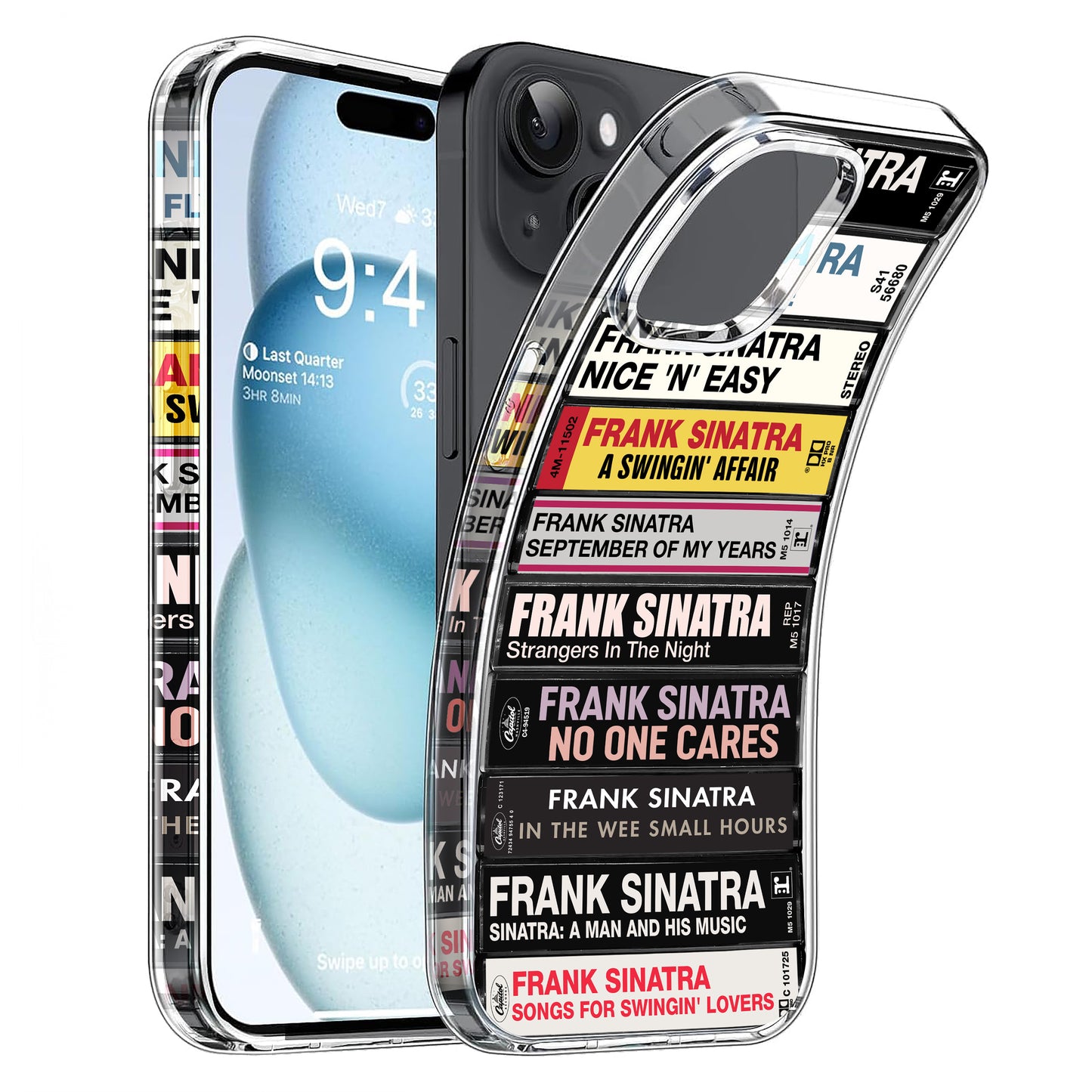 Frank Sinatra Albums Cassette Collection Retro Phone Case