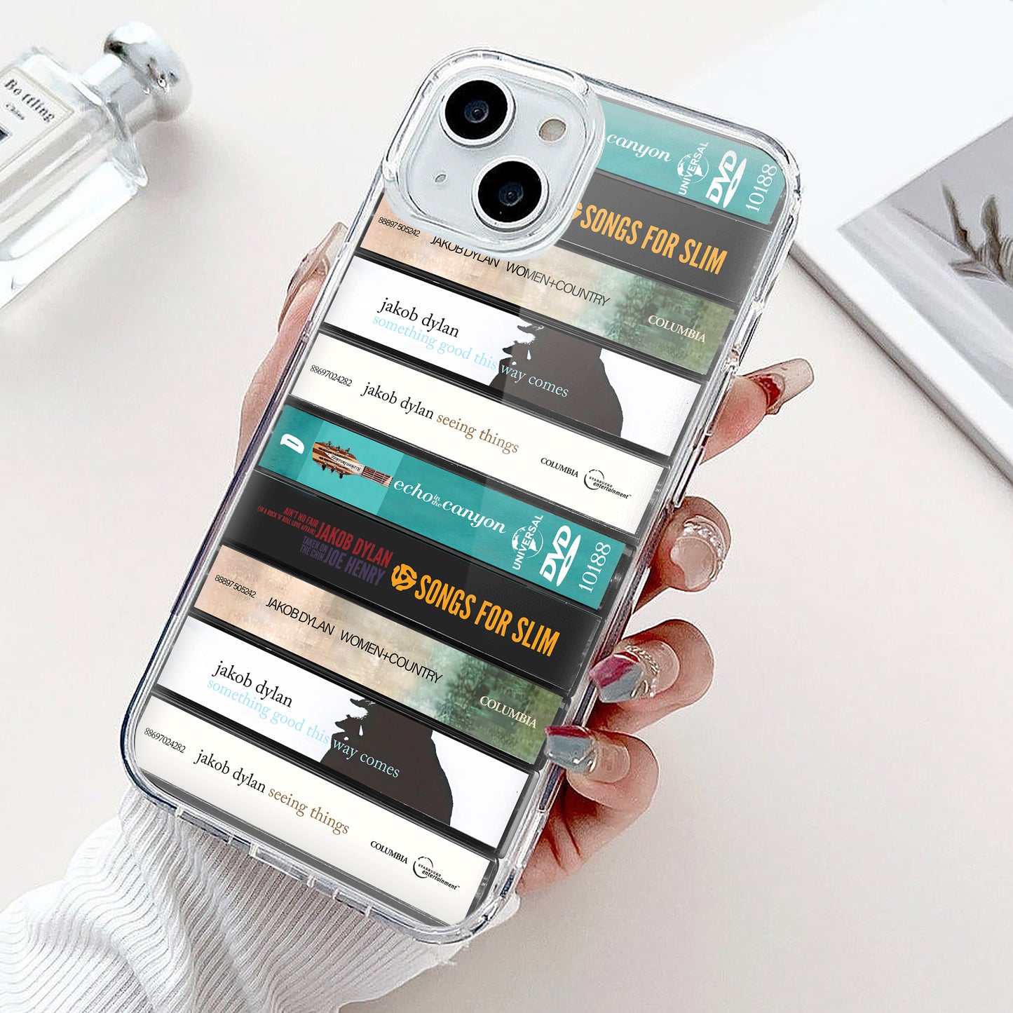 Jacob Dylan Albums Cassette Collection Retro Phone Case