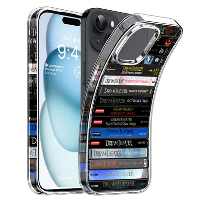 Dream Theater Albums Cassette Collection Retro Phone Case