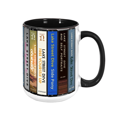 Lake Street Dive Albums Cassette Collection Retro Accent Mug