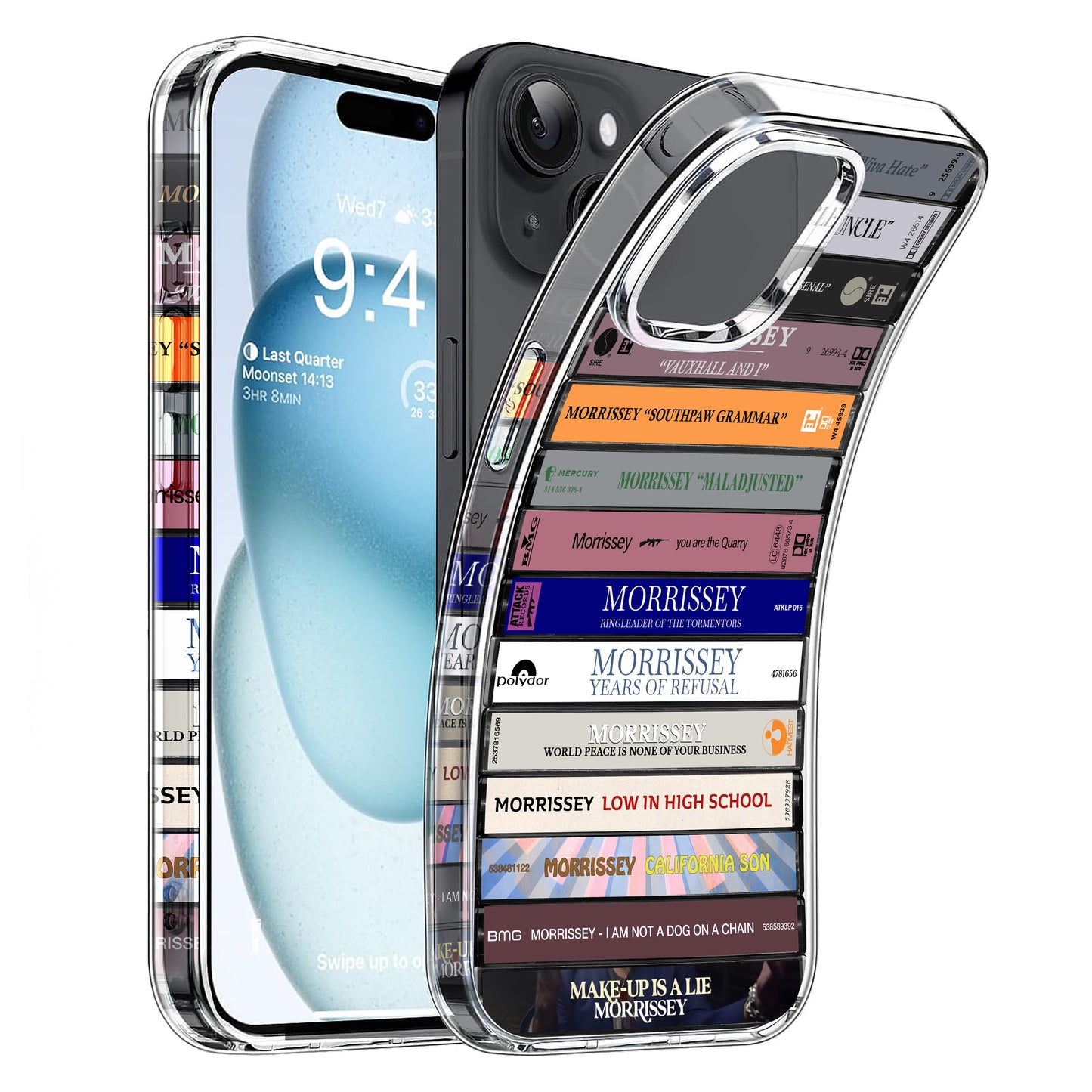 Morrissey Albums Cassette Collection Retro Phone Case