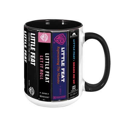 Little Feat Albums Cassette Collection Retro Accent Mug
