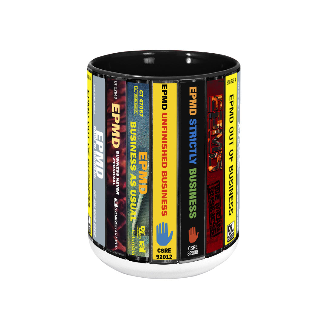 EPMD Albums Cassette Collection Retro Accent Mug