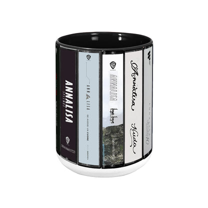 Annalisa Albums Cassette Collection Retro Accent Mug