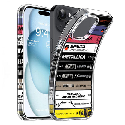 Metallica 11 Albums Cassette Collection Retro MagSafe Phone Case