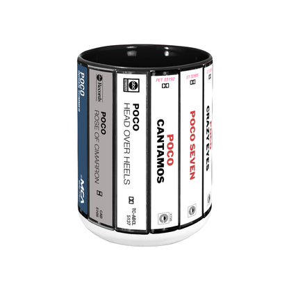Poco Albums Cassette Collection Retro Accent Mug