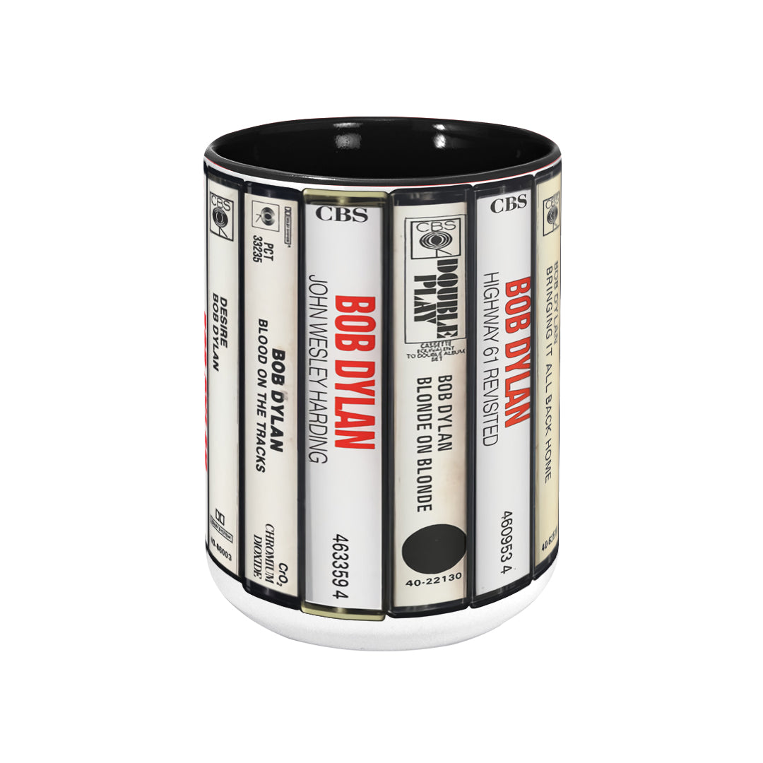 Bob Dylan Cassette Retro Collection Accent Mug