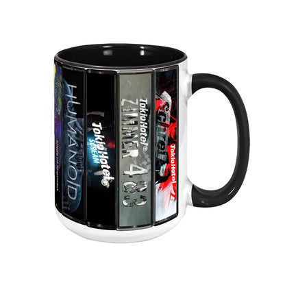 Tokio Hotel Albums Cassette Collection Retro Accent Mug