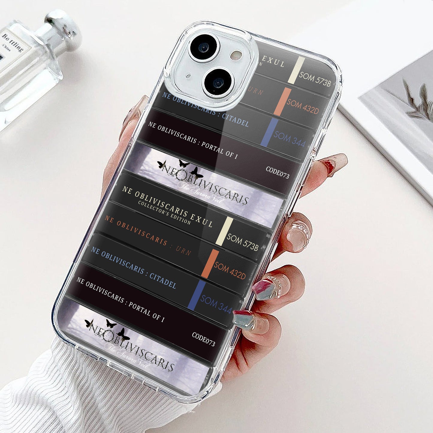 Ne Obliviscaris Albums Cassette Collection Retro Phone Case