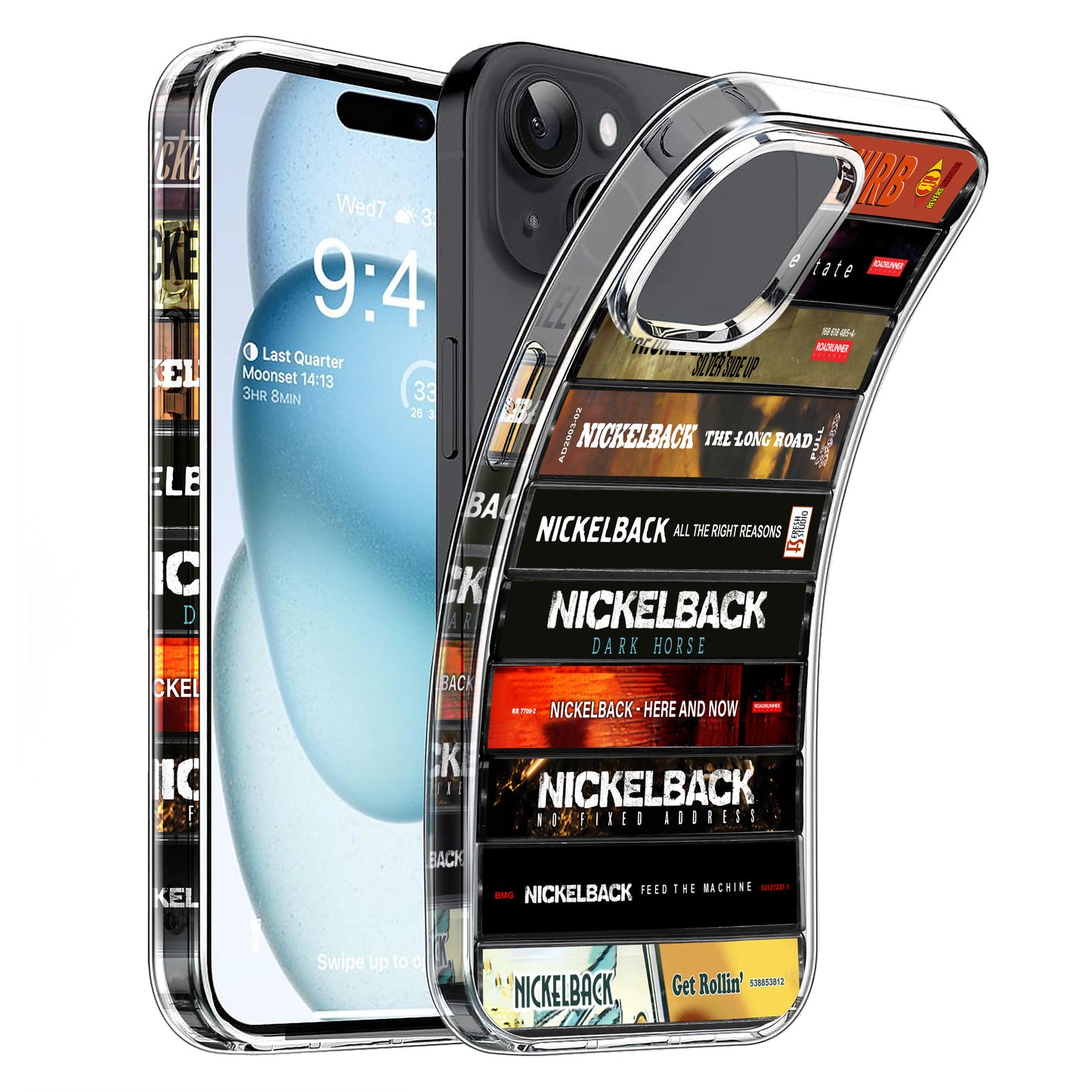 Nickelback Albums Cassette Collection Retro Phone Case