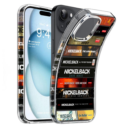 Nickelback Albums Cassette Collection Retro Phone Case