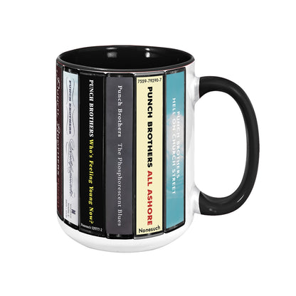 Punch Brothers Albums Cassette Collection Retro Accent Mug