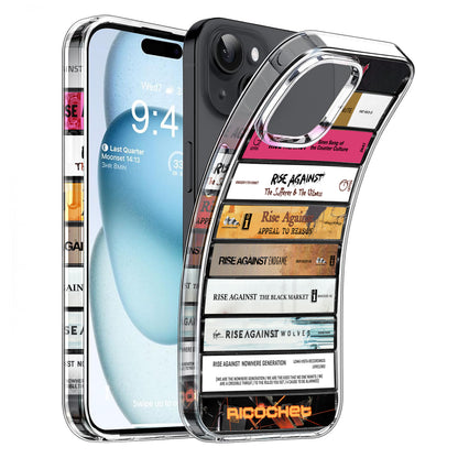 Rise Against Albums Cassette Collection Retro Phone Case