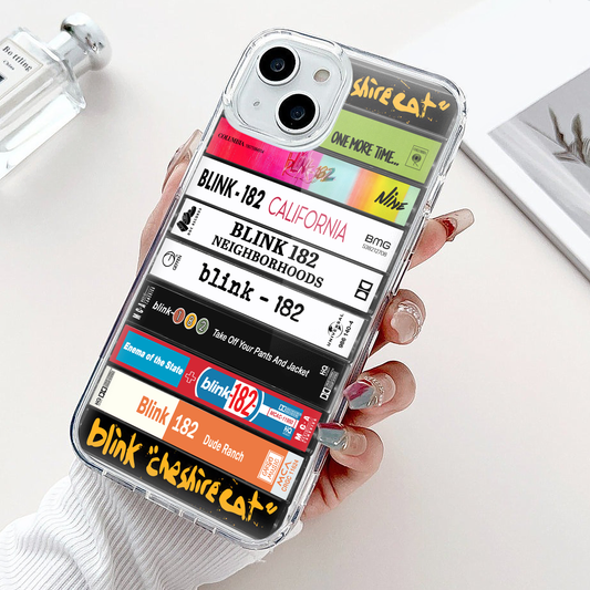Blink-182 Albums Cassette Collection Retro MagSafe Phone Case