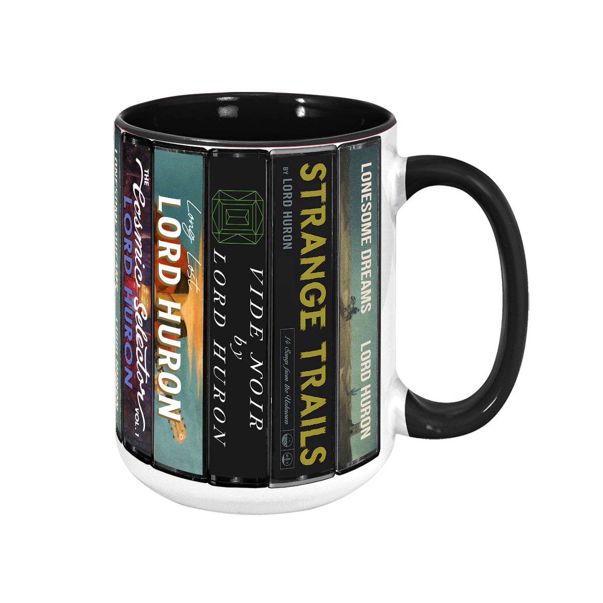 Lord Huron Albums Cassette Collection Retro Accent Mug