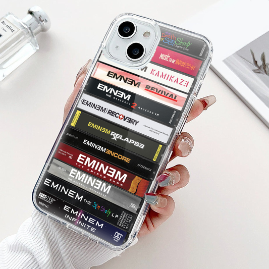 Eminem Albums Cassette Collection Retro MagSafe Phone Case