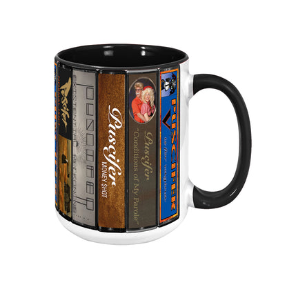 Puscifer Albums Cassette Collection Retro Accent Mug
