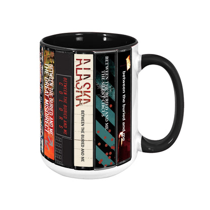 Between the Buried and Me Albums Cassette Collection Retro Accent Mug